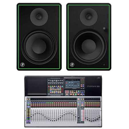 Presonus STUDIOLIVE 32S 32-Channel/22-Bus Digital Mixer + Mackie Studio Monitors
