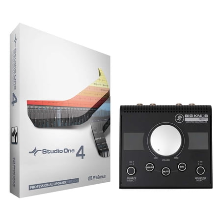 Presonus Studio One 4 Pro Upgrade Artist/Producer v. 1/2/3 to Pro 4.0+Controller