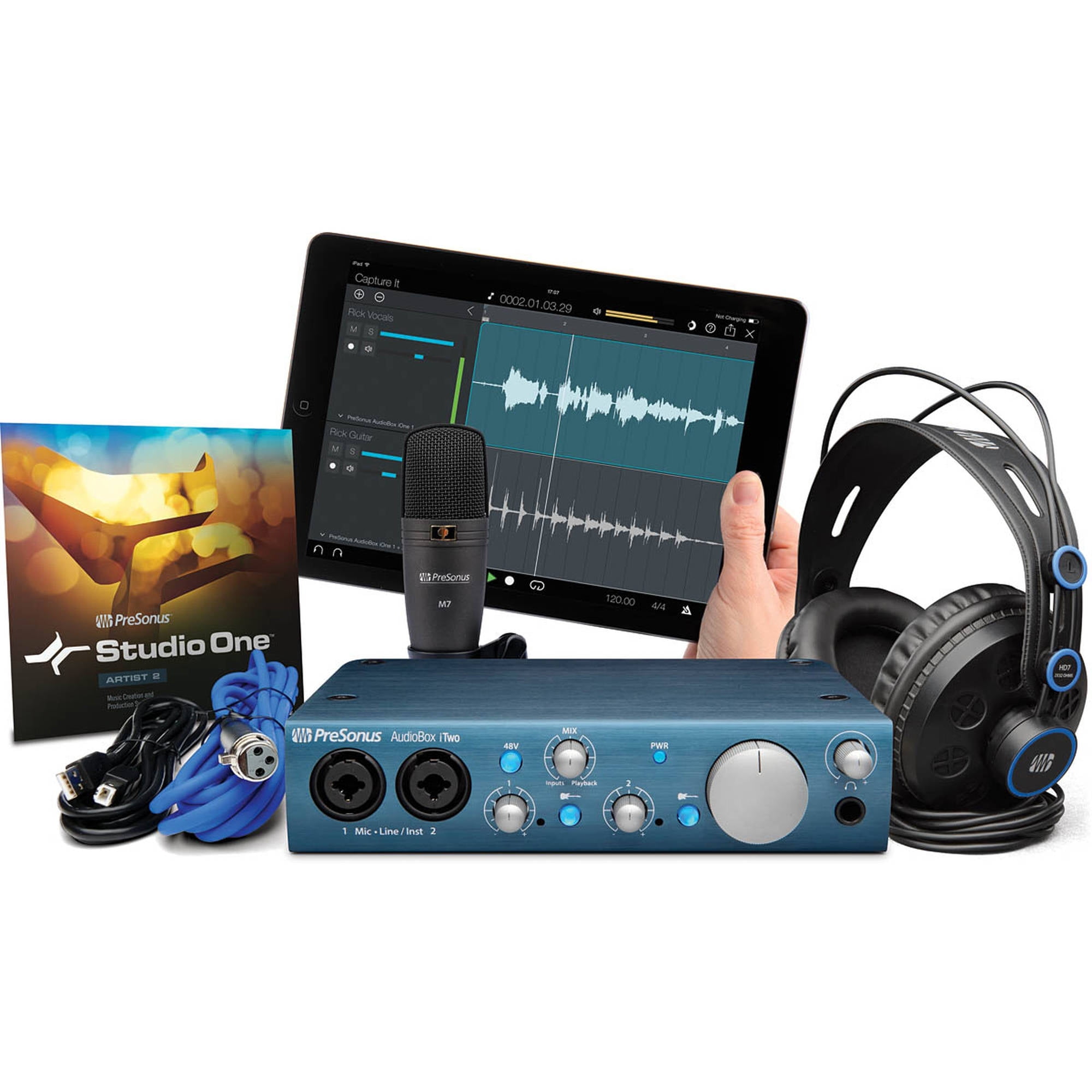 PreSonus AudioBox iTwo Studio DTMセット オーディオインターフェイス