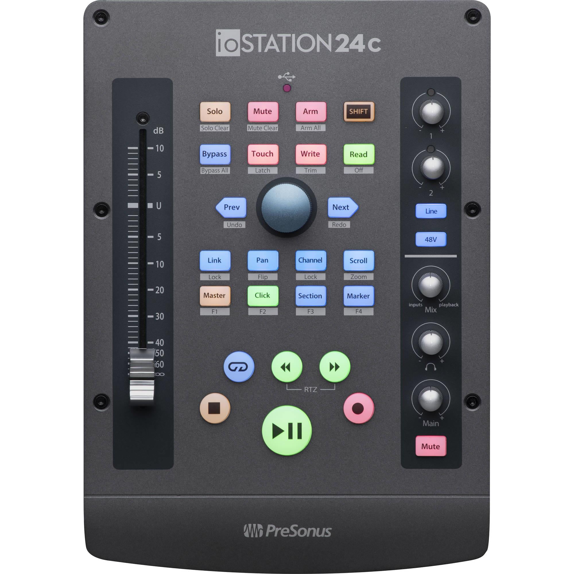 Presonus ioStation 24C 2-in/2-Out USB-C Interface