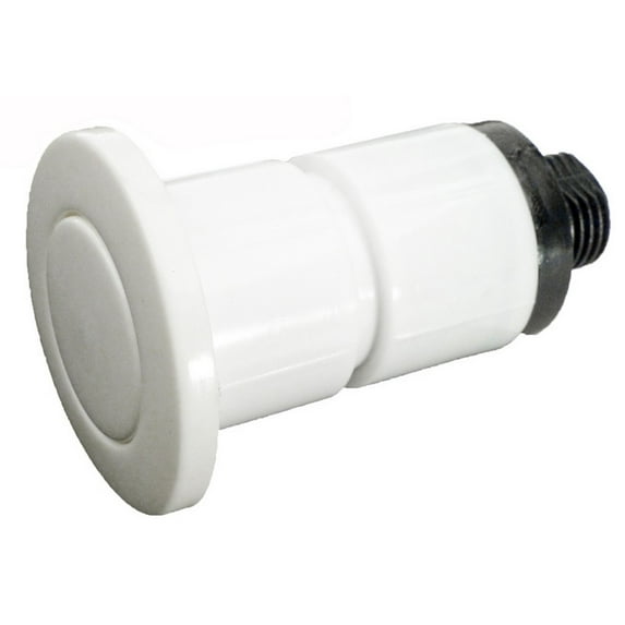 Press Air Trol PATB330WA Air Button for 1" PVC Piping - White