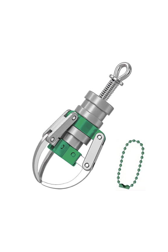 Press Claw Keychain ABS Doll Machine Grab-clip Keyring Secure Holder For Key Backpacks Fun Simulation Accessories