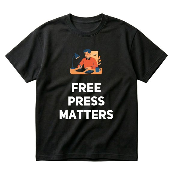 Press Free Matter Journalism Freedom Reporter Journalist TV Gift T-Shirts