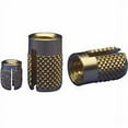 thumbnail image 1 of EZ Lok 240-006-BR, 6-32 Flush Press Insert, Brass, Lot of 50, 1 of 3