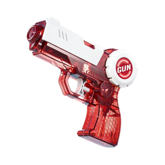 Press Jumping Water Sprayer, Automatic Trigger Water Squirter With Long Range Spray Transparent Tank Design, Portable Summer Water Toy Beach Pool Outdoor Play Accessory