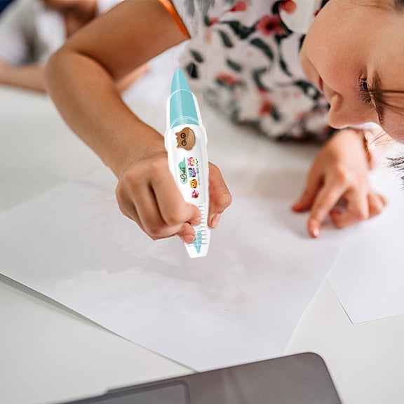 Press Lace Correction Tape Pen, Cute Animal Designs, Infinite Refillable, Transparent Correction Tape for Journals & DIY Crafts, Owl