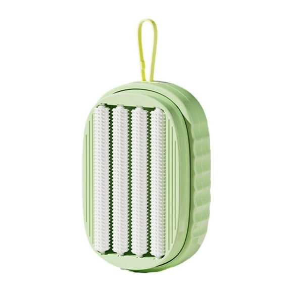 Press Liquid Multifunctional Clothing Brush A,Press Out Liquid Multifunctional Clothing Brush Soft Glue Foaming Household Roller Laundry Detergent Clothing Cleaning Brush