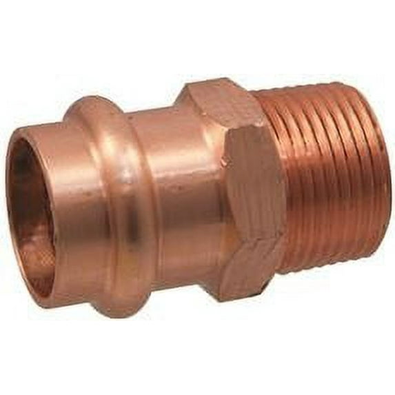 Press Male Adapter 1-1/2 In. C X 1-1/2 In. Mnpt