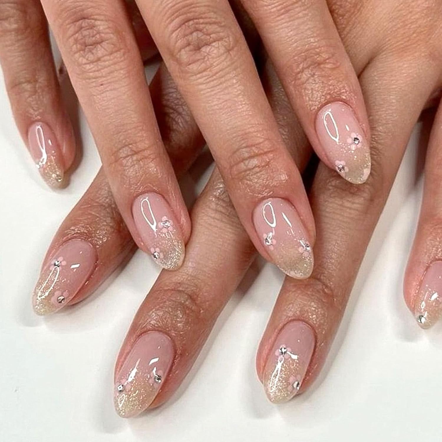 Oval Acrylic Nails
