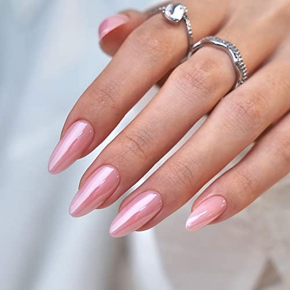 your sign to get pink chrome nails 🥹🫶🏻 @dndgel shade 269 use code ... | Chrome  Nails | TikTok