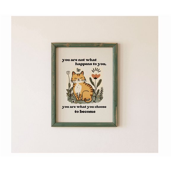 Press On Persistence Quote Poster Home Decor Office Wall Art