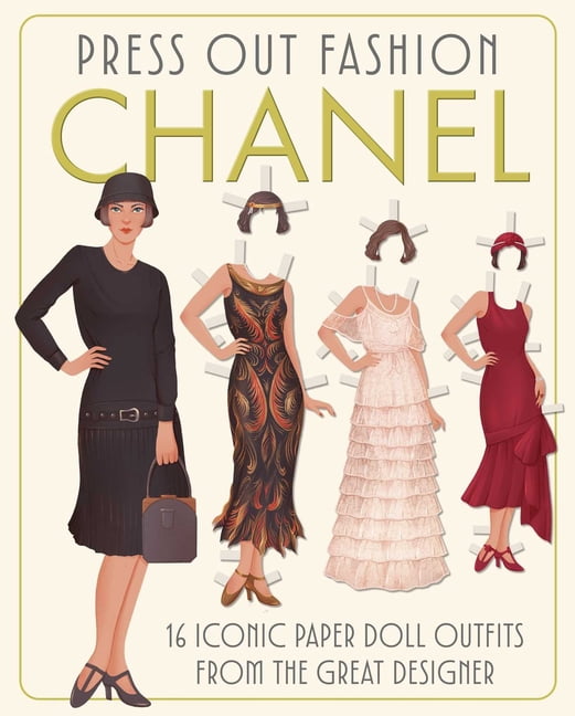 Press Out Fashion Press Out Fashion: Chanel: Iconic Fashions from the Great Designer, (Paperback)