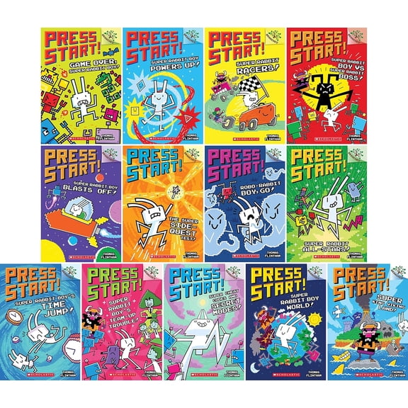Press Start! Complete Series Set (Books 1-13)