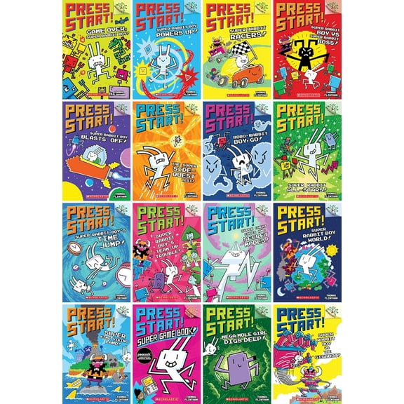 Press Start! Complete Series Set (Books 1-16)