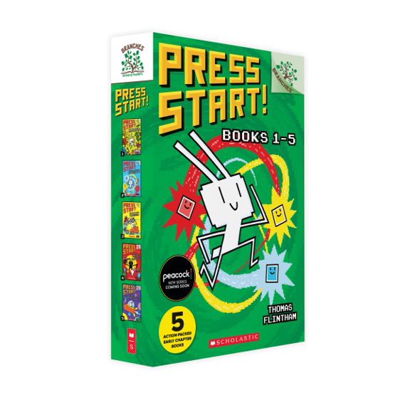 Pre-Owned Press Start!: Press Start!, Books 1-5: A Branches Box Set (Other)