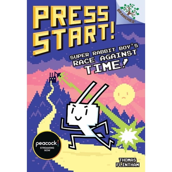 Press Start! Super Rabbit Boy's Race Against Time!: A Branches Book (Press Start! #19), (Hardcover)