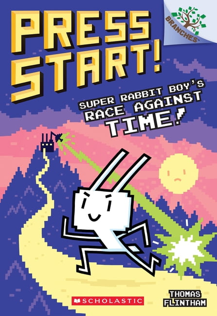 Press Start! Super Rabbit Boy's Race Against Time!: A Branches Book (Press Start! #19), (Paperback)
