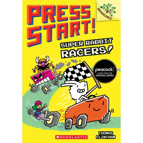 Press Start! Super Rabbit Racers!: A Branches Book (Press Start! #3), Book 3, (Paperback)