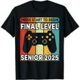 thumbnail image 1 of Press Start To Begin Final Level Senior 2025 Graduation 2025 T-Shirt, 1 of 4