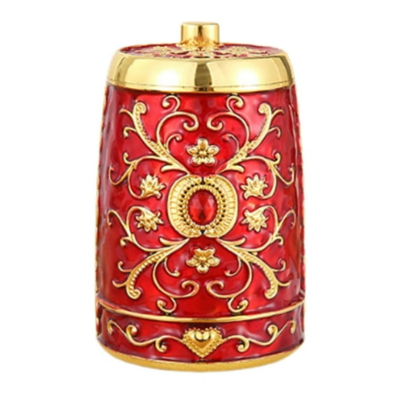 Press Toothpick Dispensers, Retro with Lids Automatic Toothpick Holder for Home Kitchen Restaurant Cafe Bar Decor