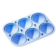 thumbnail image 1 of Press-Type 6-Sphere Ice Ball Maker Tray  Food-Grade Silicone, Easy Release for Whiskey, Cocktails & Drinks, 1 of 6