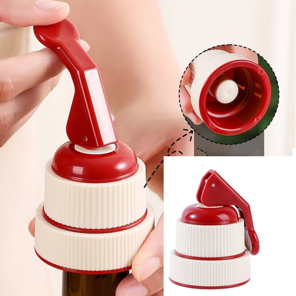 Press Vacuum Wine Stopper Timer Display Bottle Sealer For Home Bar Preservation