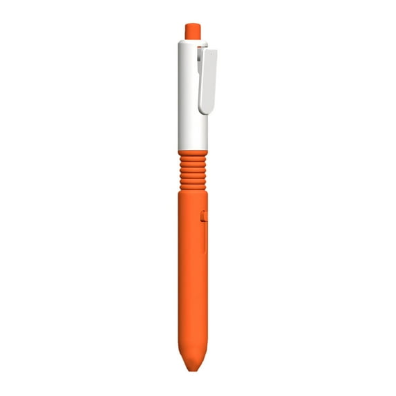 Press Water Prank Pen - Squirt Pen Practical Joke Tool with Stealth Ink Refill, Portable Writing & Hilarious Gift (2-Pack, Orange)
