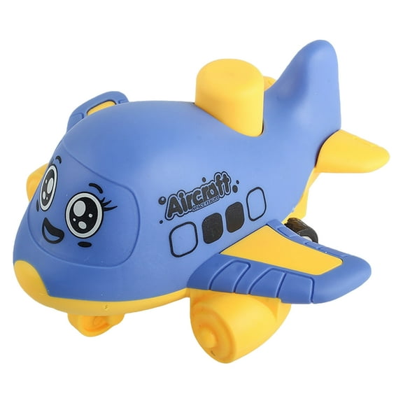 Press and Go Aircraft Inertia Driven Car Toy for Kids with Safe Plastic for Indoor Outdoor Play Toddler Fine Motor Toy
