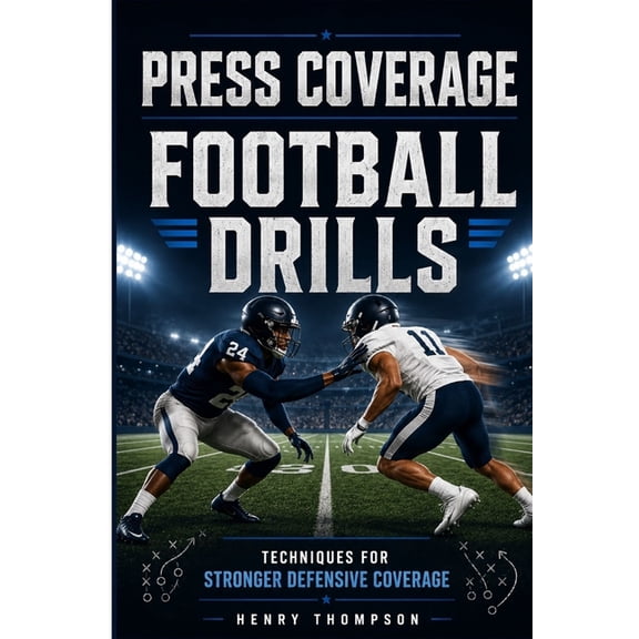 Press coverage football drills: Techniques for stronger defensive coverage, (Paperback)