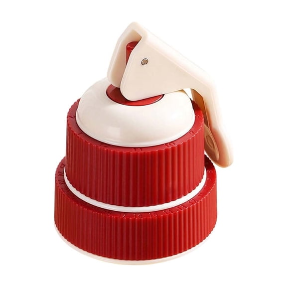 Press to Seal Wine Stopper with Digital Timer, Reusable Vacuum Bottle Cap for Wine Freshness, Red, ABS, Universal Fit for Standard Bottles