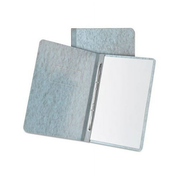 Pressboard Report Cover 2 Prong Fastener, Letter, 3" Capacity, Gray