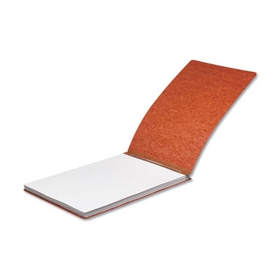 Pressboard Report Cover with Tyvek Reinforced Hinge, Two-Piece Prong Fastener, 3" Capacity, 11 x 17, Red/Red | Bundle of 2 Each