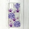 thumbnail image 1 of Pressed Dried Flower Design Phone Case For Lg K61/k51s/k41s In Purple, 1 of 2