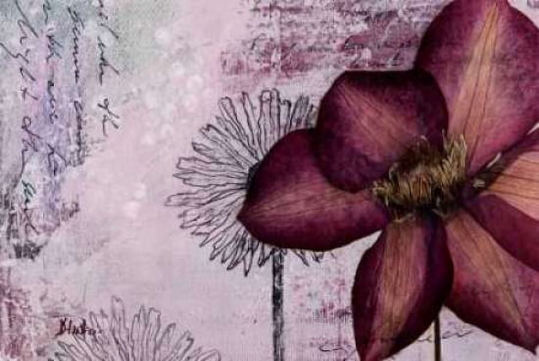 Pressed Flowers I Canvas Art - Patricia Pinto (20 x 28)