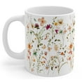 thumbnail image 1 of Pressed Flowers Mug, Boho Wildflowers Cottagecore Coffee Mug, Vintage Botanical Tea Cup, Pastel Floral Nature Mug, Flower Garden Lover Gift, 1 of 6