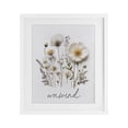thumbnail image 1 of Stupell Industries Shabby Chic Pressed Flowers Unwind White Framed Print Under Glass, 17 x 21, by Lettered and Lined, 1 of 8