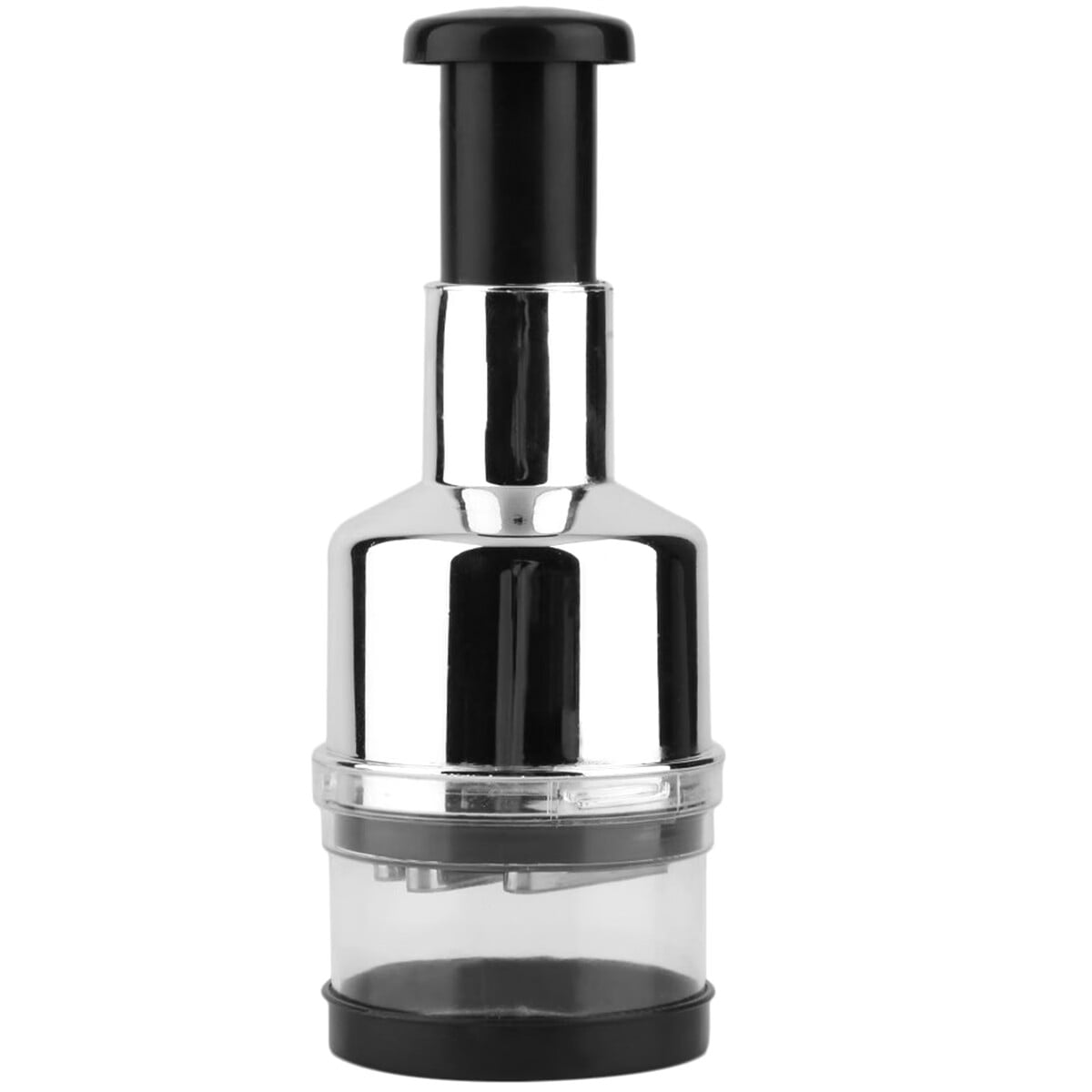 Pressed Garlic Chopper Manual Hand Onion Chopper Stainless Steel