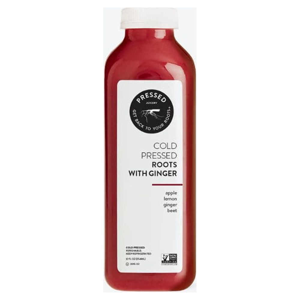 Pressed Juicery Juice Roots & Ginger 12 FO (Pack of 6)