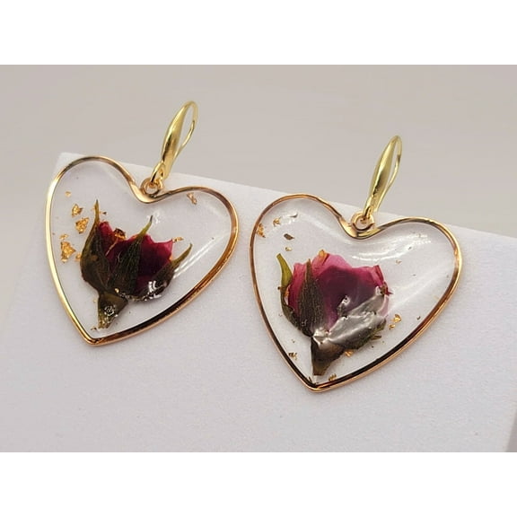 Pressed Wild Flower Earrings | Multi Flower Earrings | Resin Jewelry
