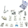 thumbnail image 1 of Presser Feet Set 15 Pcs Snap On Sewing Machine Foot for Brother Singer Janome Babylock Kenmore Low Shank Sewing Machine Use, 1 of 7