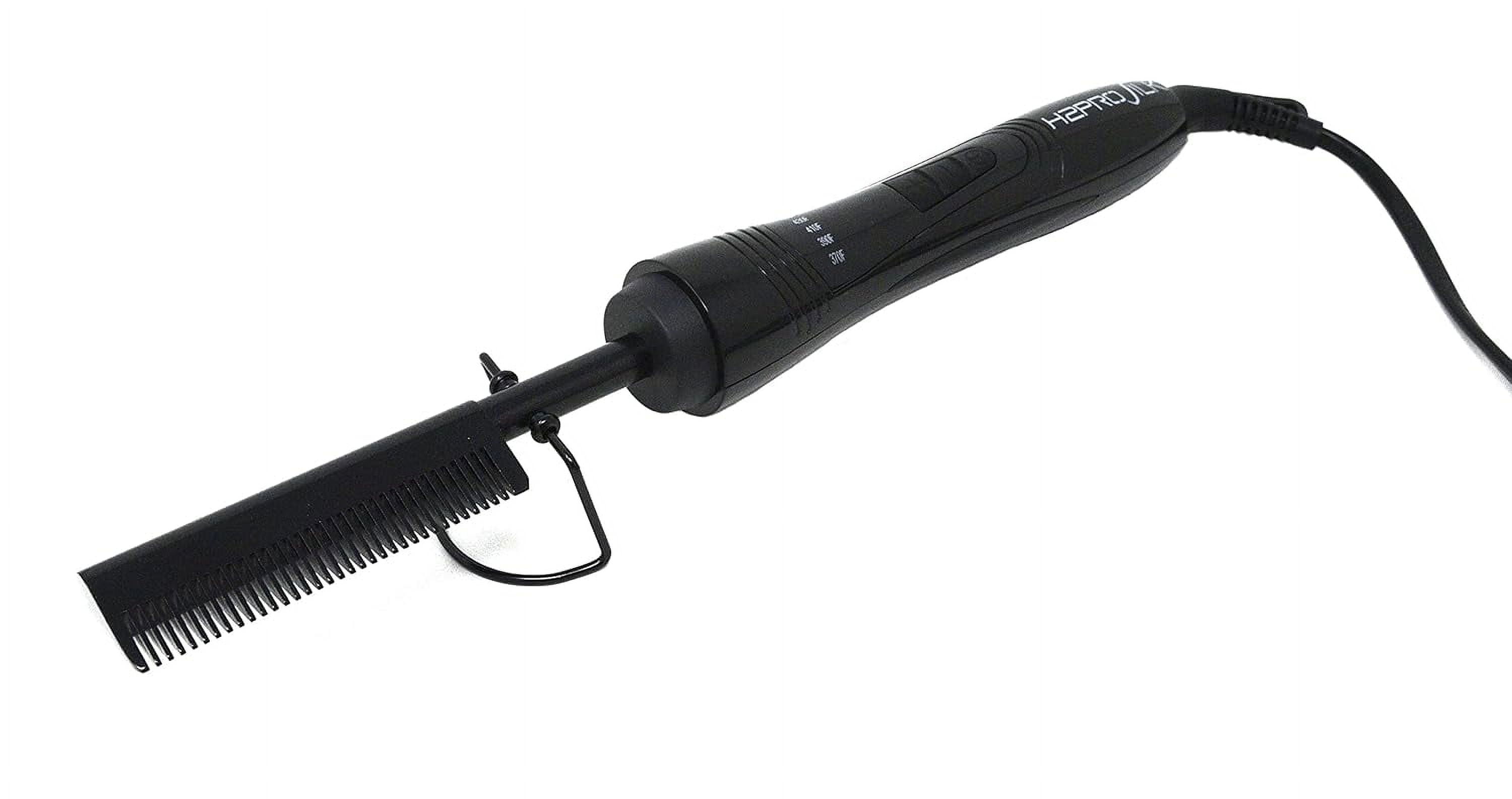 Pressing Hot Comb 1 Inch Ceramic Black Comb