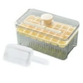 Pressing Ice Tray Ice Box Refrigerator Ice Cube Artifact Silicone with