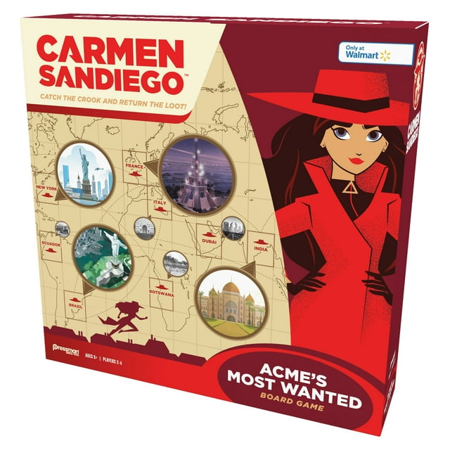 Pressman Carmen Sandiego: ACME's Most Wanted