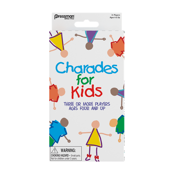 Pressman Charades for Kids: the Classic Game of Charades- Now Designed Especially for Kids