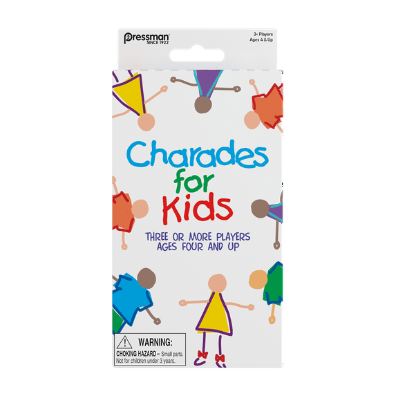 Pressman Charades for Kids: the Classic Game of Charades- Now Designed Especially for Kids