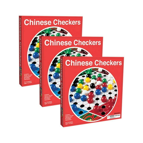 Pressman Chinese Checkers, Pack of 3