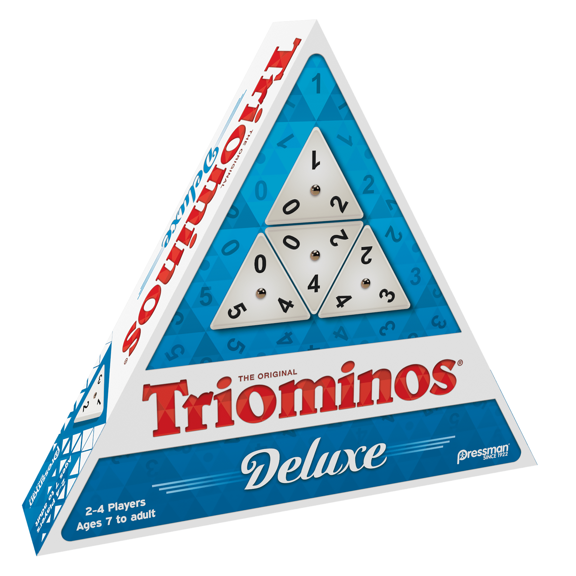  Tri-Ominos - Travel Edition with Lightweight Playing Tiles by  Pressman Games Blue, 5 : Toys & Games