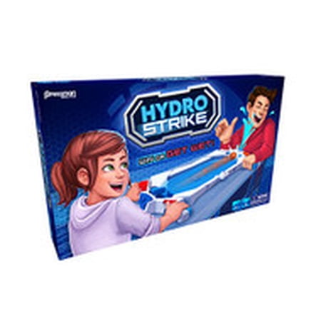 Pressman Hydro Strike Game - Fast-Paced Pinball Action Sprays Water At Your Opponent When You Score!