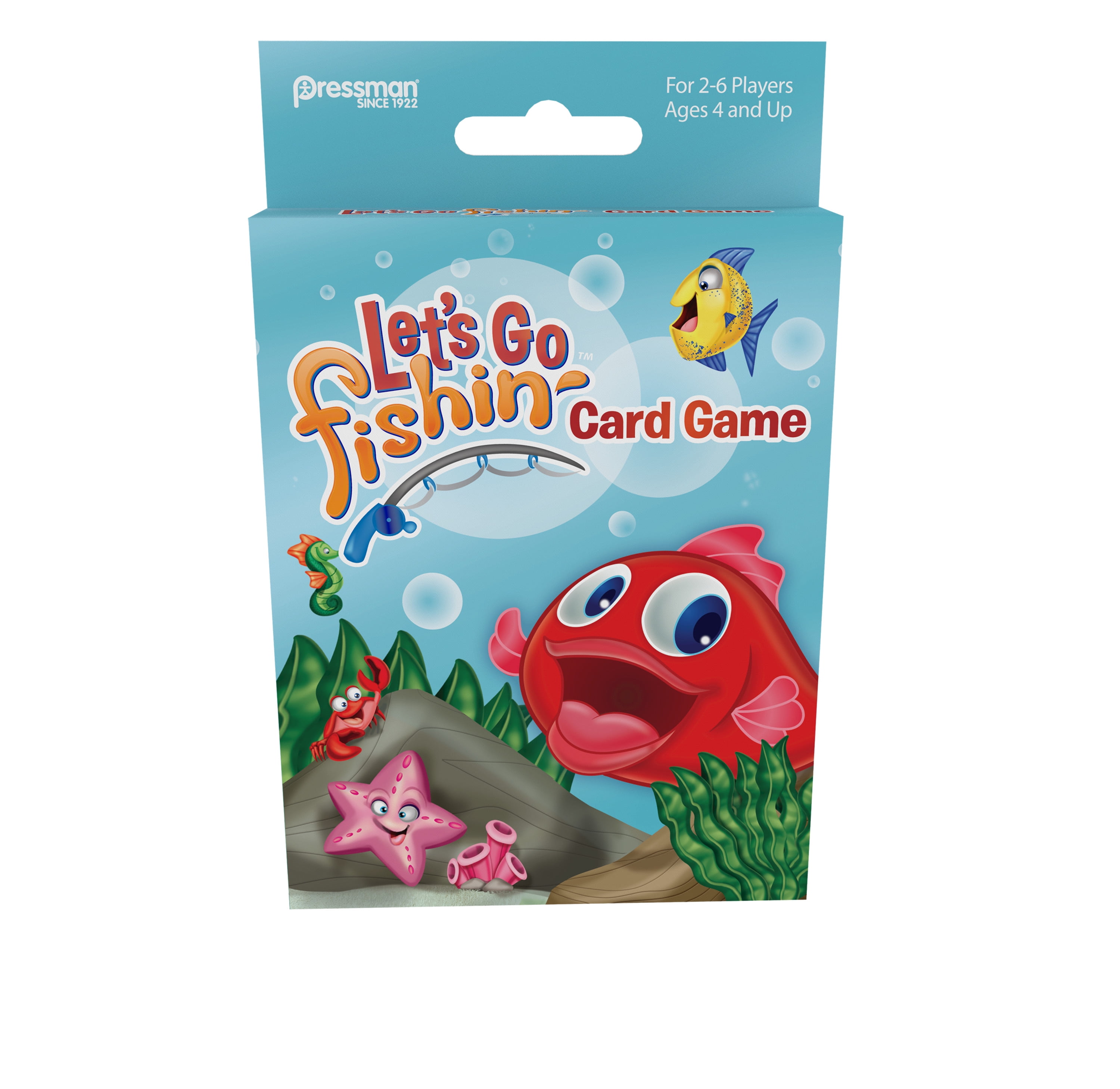 Lets Go Fishin Board Game w 4 Fishing Poles & 21 Fish Complete Set Open,  BOX DMG