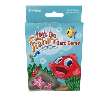 Pressman Let's Go Fishin' Card Game